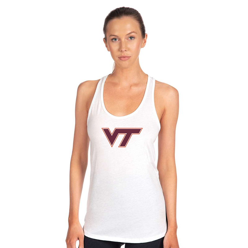 Women's Virginia Tech Hokies Next Level Ideal Racerback Tank