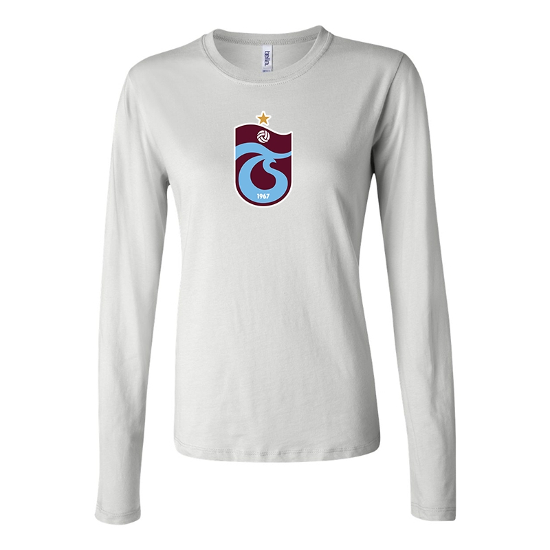 BELLA CANVAS Women’s Trabzonspor Soccer Jersey Long Sleeve Tee