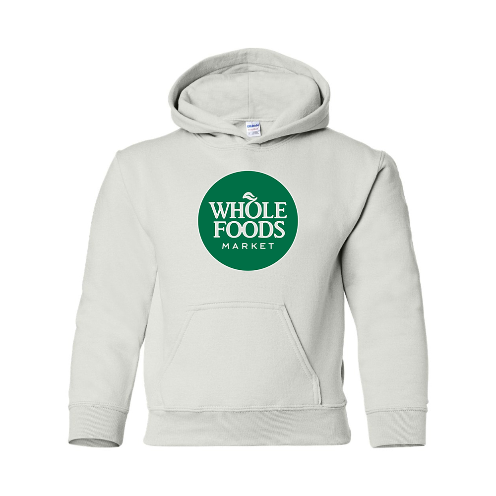 Youth Whole Foods Market Gildan Heavy Blend  Hooded Sweatshirt