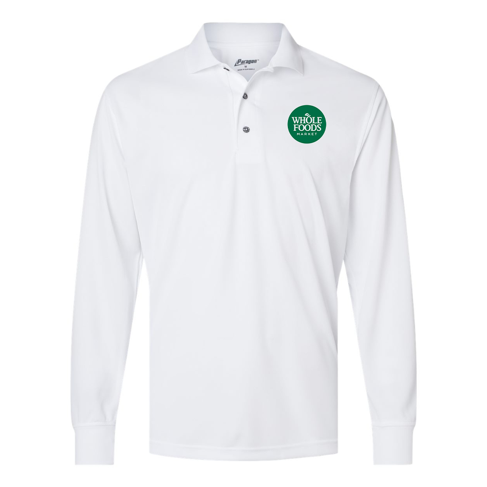 Men's Whole Foods Market  Paragon Prescott Long Sleeve Polo