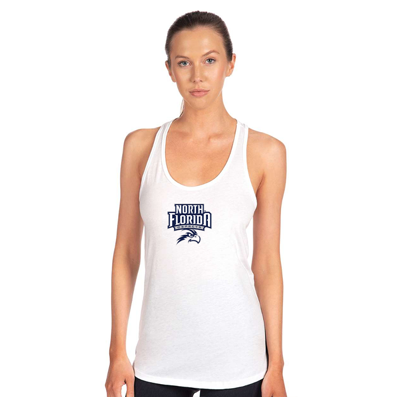 Women's  UNF Ospreys  Next Level Ideal Racerback Tank
