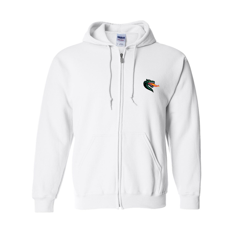 Men's UAB Blazers Gildan  Heavy Blend Full Zip Hooded Sweatshirt