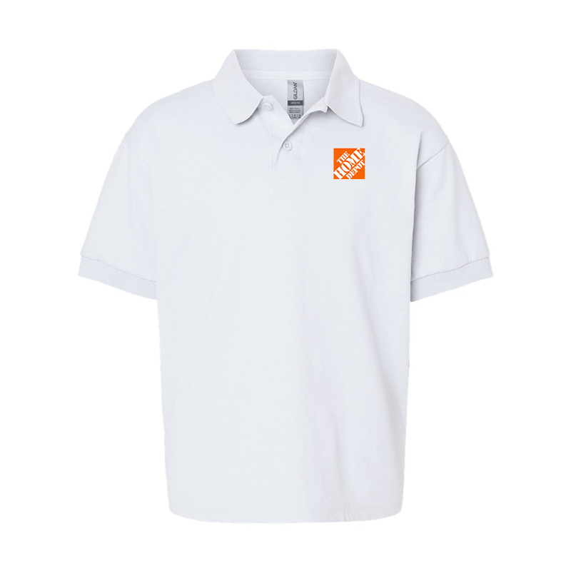 Youth The Home Depot Gildan Dry Blend Jersey Polo
