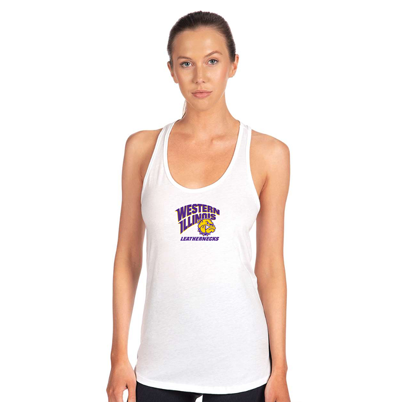 Women's Western Illinois Leathernecks Next Level Ideal Racerback Tank