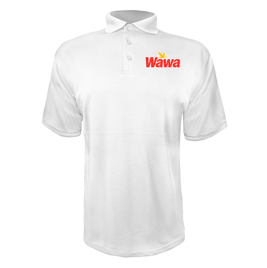 Men's Wawa Gas Station  Polyester Polo