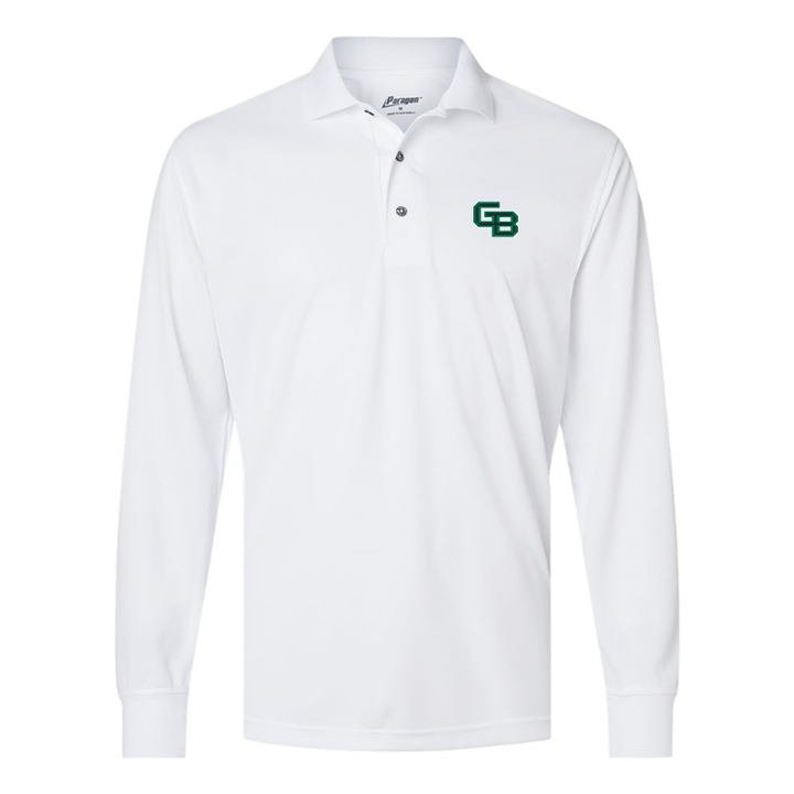 Men's Wisconsin Green Bay Phoenix Paragon Prescott Long Sleeve Polo