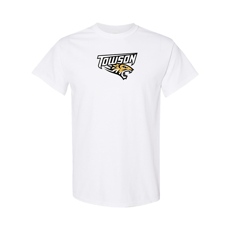 Men's Towson Tigers Gildan Heavy Cotton T-Shirt