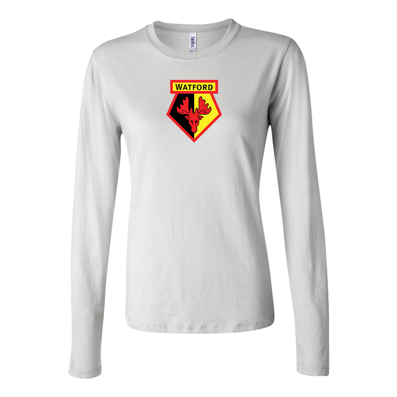BELLA CANVAS Women’s Watford Soccer Jersey Long Sleeve Tee