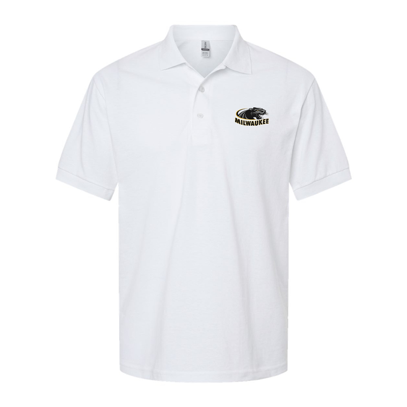Men's Wisconsin Milwaukee Panthers Gildan Dry Blend Jersey Polo