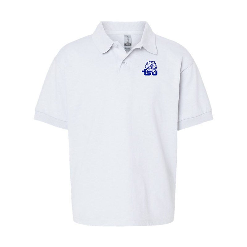 Youth Tennessee State Tigers Gildan Dry Blend Jersey Polo