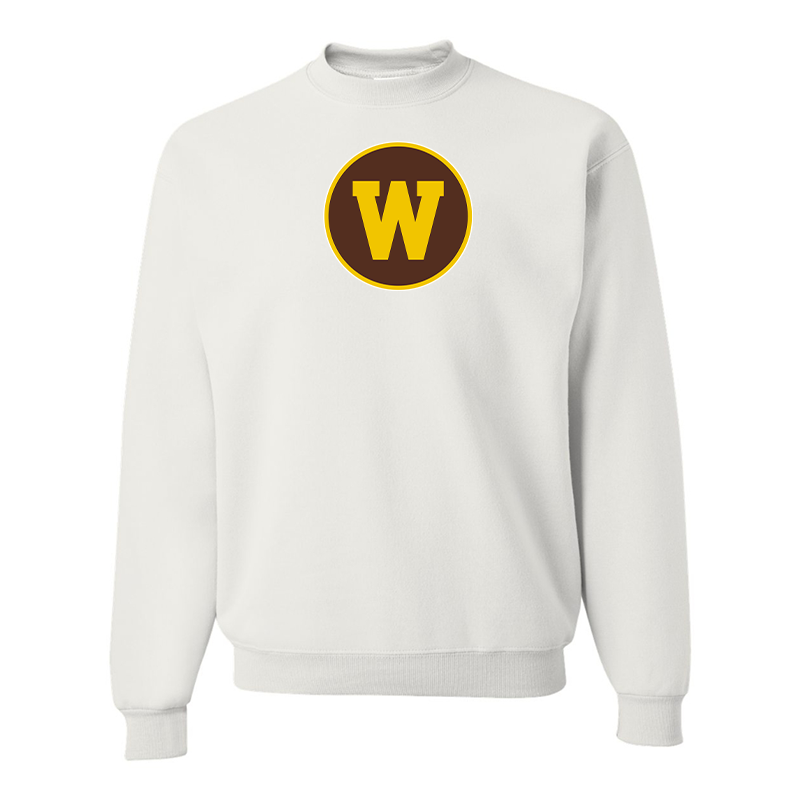 Men's Western Michigan Broncos  JERZEES NuBlend Crewneck Sweatshirt