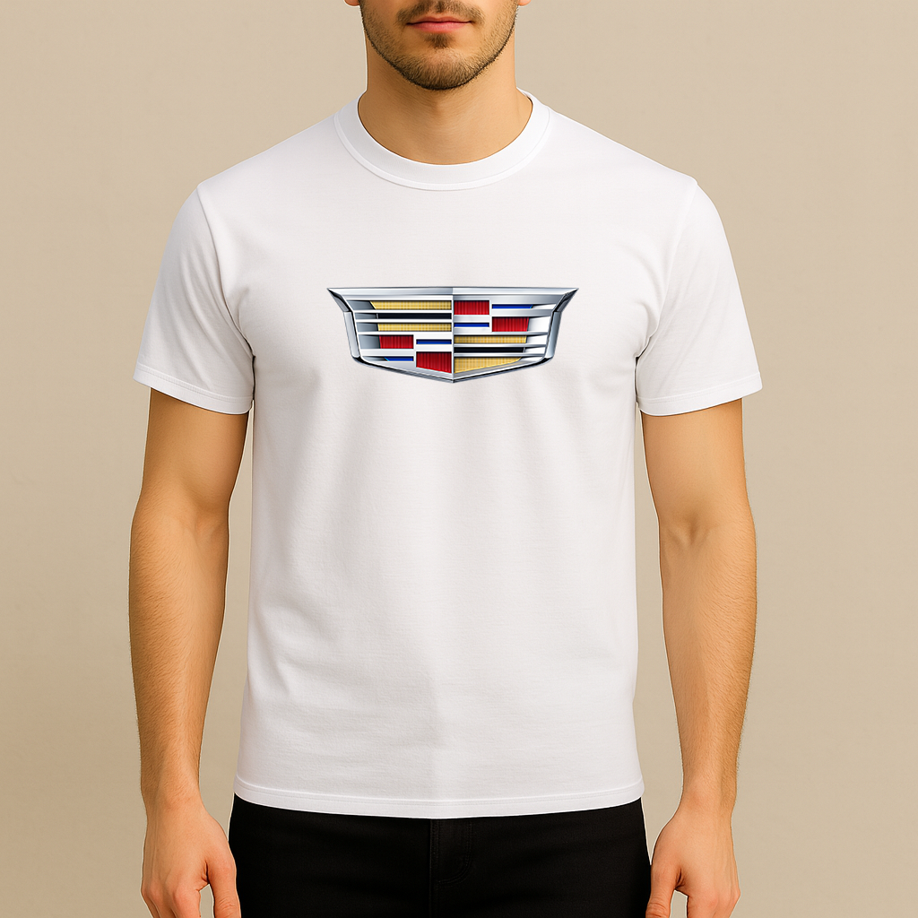 Men’s Cadillac Car Cotton T-Shirt