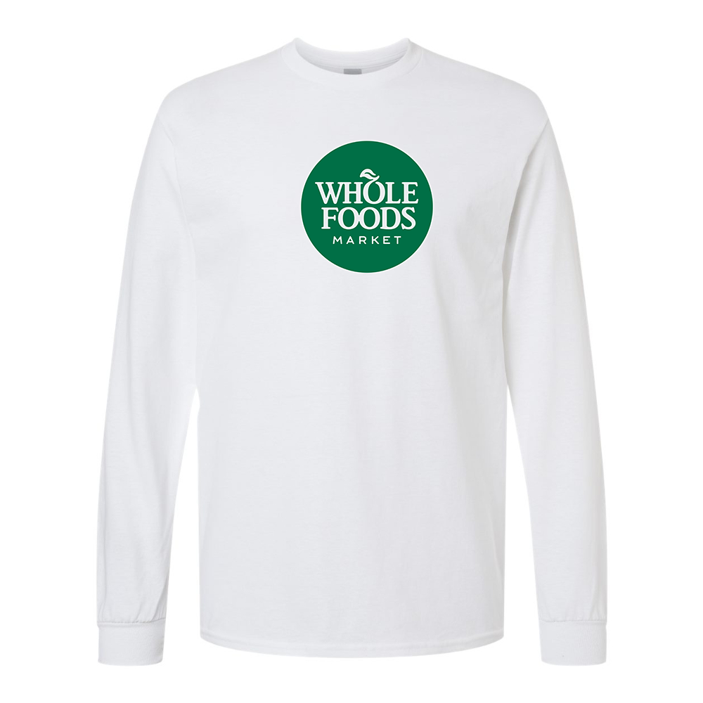 Men's Whole Foods Market Gildan Heavy Cotton Long Sleeve T-Shirt