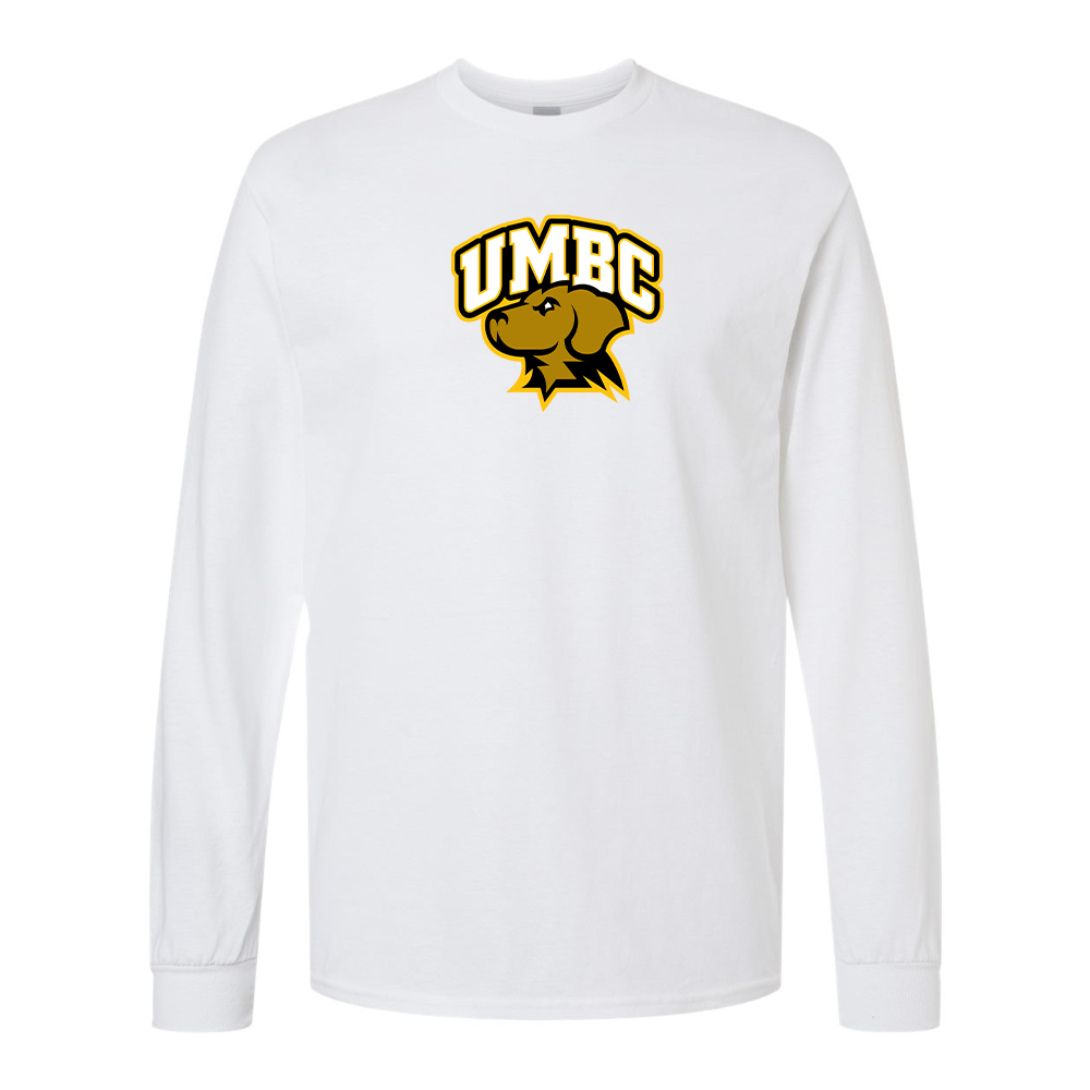 Men's  UMBC Retrievers Gildan Heavy Cotton Long Sleeve T-Shirt
