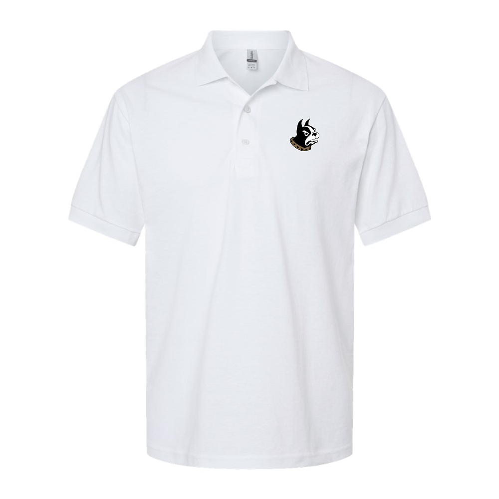 Men's Wofford Terriers  Gildan Dry Blend Jersey Polo