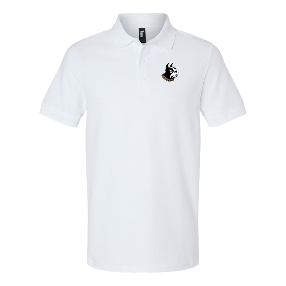 Men's Wofford Terriers Gildan Hammer Pique Polo