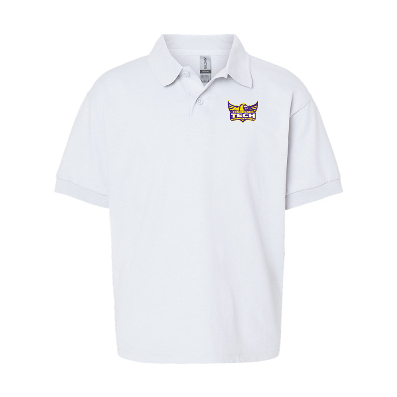 Youth Tennessee Tech Golden Eagles Gildan Dry Blend Jersey Polo