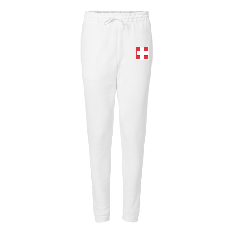 Men's  Switzerland National Football Soccer Team  JERZEES Nublend Joggers