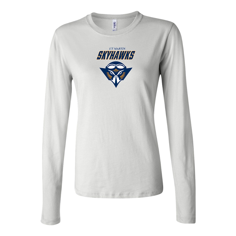 BELLA CANVAS Women’s Tennessee Martin Skyhawks Jersey Long Sleeve Tee