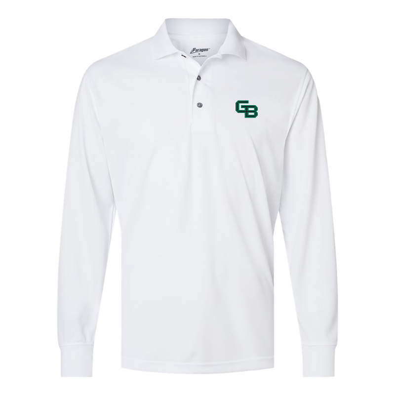 Men's Wisconsin Green Bay Phoenix Paragon Prescott Long Sleeve Polo