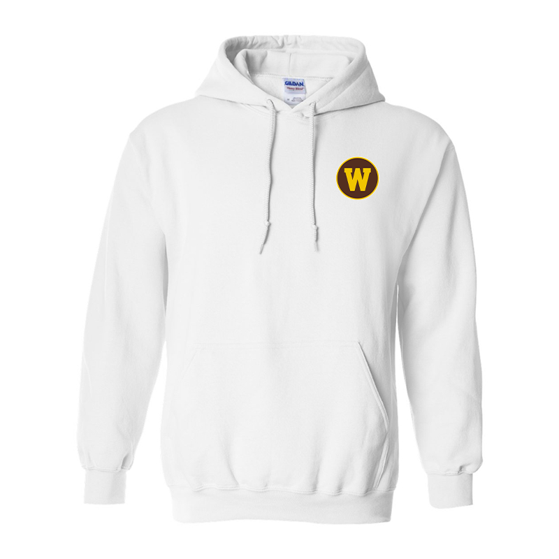 Men's Western Michigan Broncos Gildan  Heavy Blend Hooded Sweatshirt