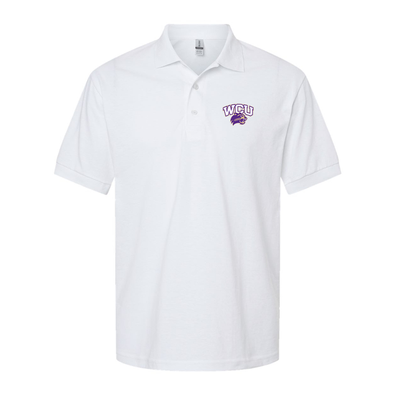 Men's Western Carolina Catamounts Gildan Dry Blend Jersey Polo