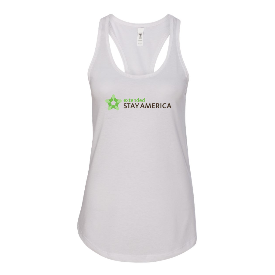 Women's Extended Stay America Racerback Tank Top
