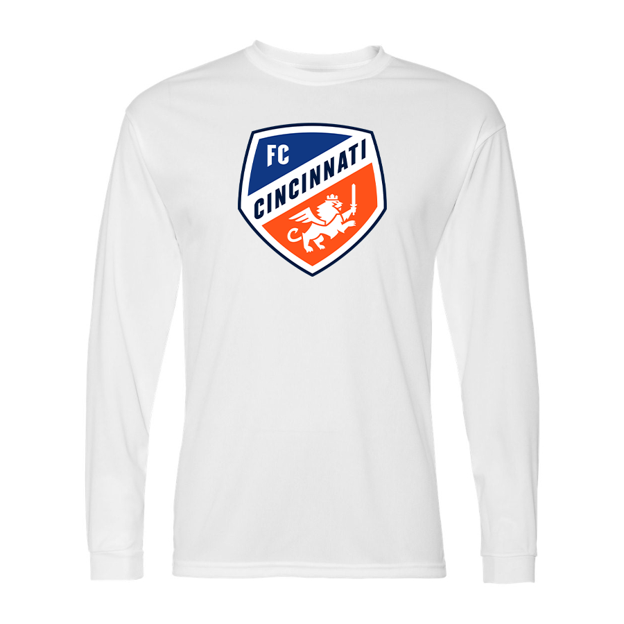 Men's  FC Cincinnati Polyester Long Sleeve T-Shirt