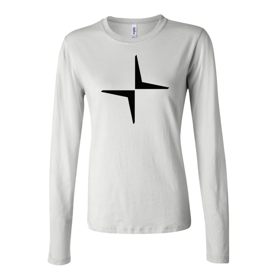 Women's Polestar Electric Car Long Sleeve T-Shirt