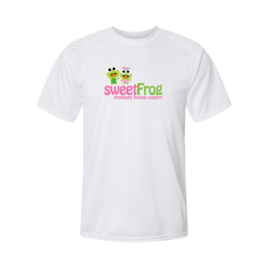 Men's Sweet Frog Frozen Polyester T-Shirt