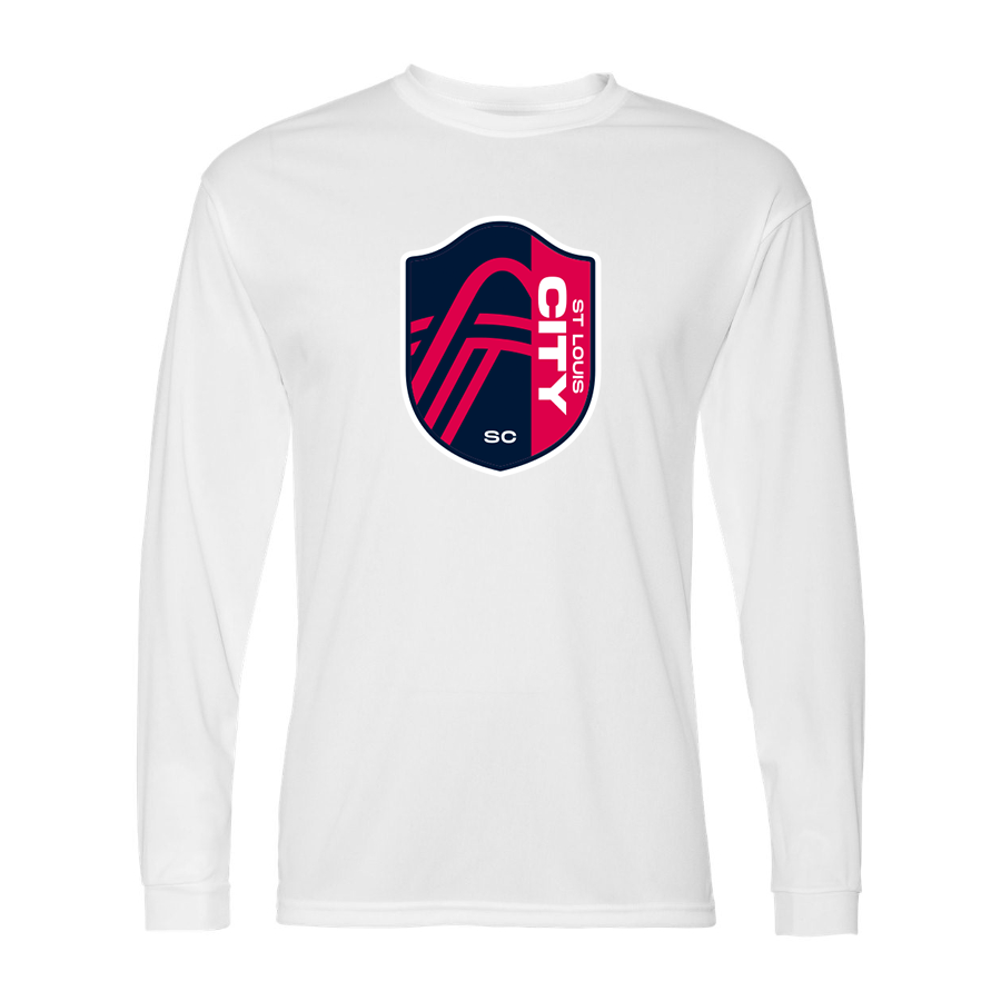 Men's St. Louis City Soccer Performance Long Sleeve T-Shirt