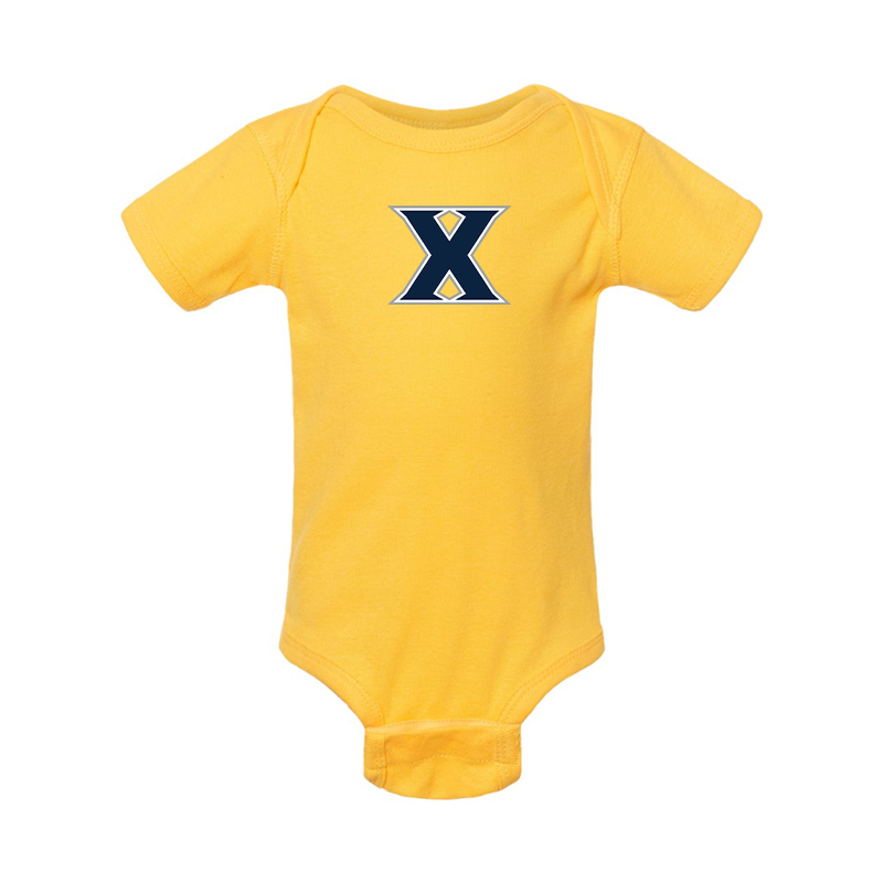 Xavier Musketeers  Rabbit Skins Infant Baby Rib Bodysuit