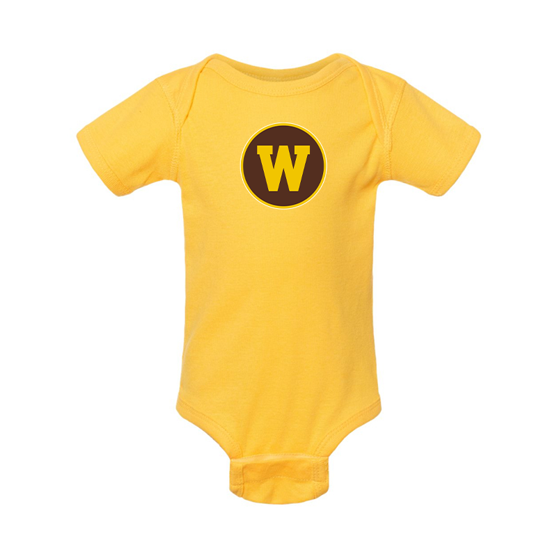 Western Michigan Broncos Rabbit Skins Infant Baby Rib Bodysuit