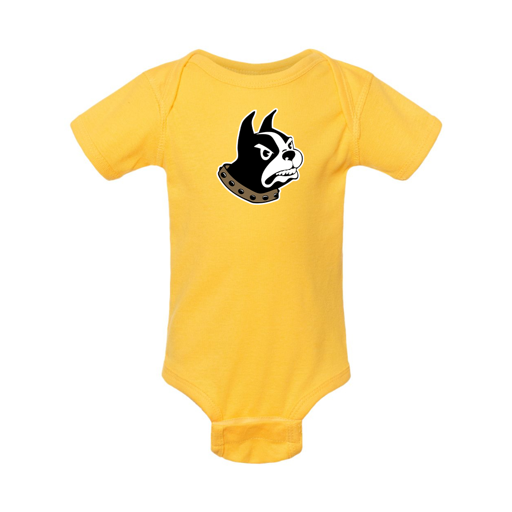 Wofford Terriers   Rabbit Skins Infant Baby Rib Bodysuit