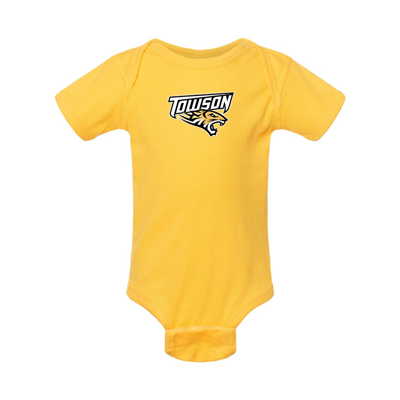 Towson Tigers Rabbit Skins Infant Baby Rib Bodysuit