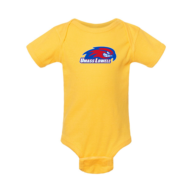 UMass Lowell River Hawks Rabbit Skins Infant Baby Rib Bodysuit