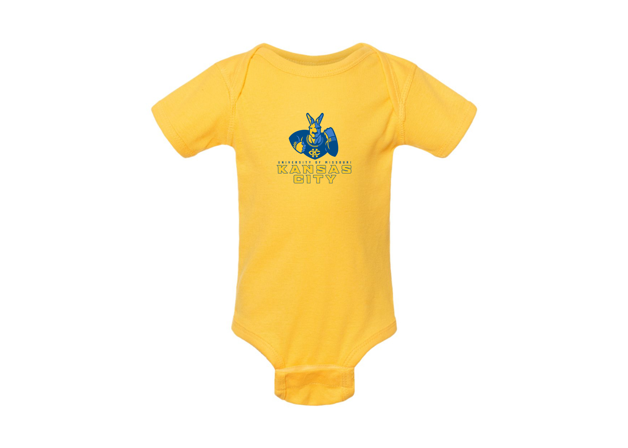 UMKC Kangaroos Rabbit Skins Infant Baby Rib Bodysuit