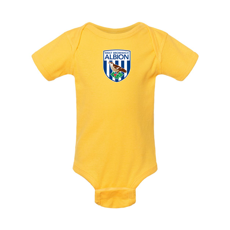 West Bromwich Albion Soccer  Rabbit Skins Infant Baby Rib Bodysuit