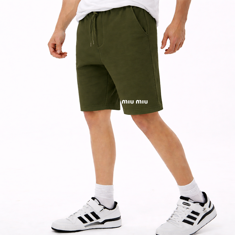 Men's Miu Miu Athletic Fleece Shorts