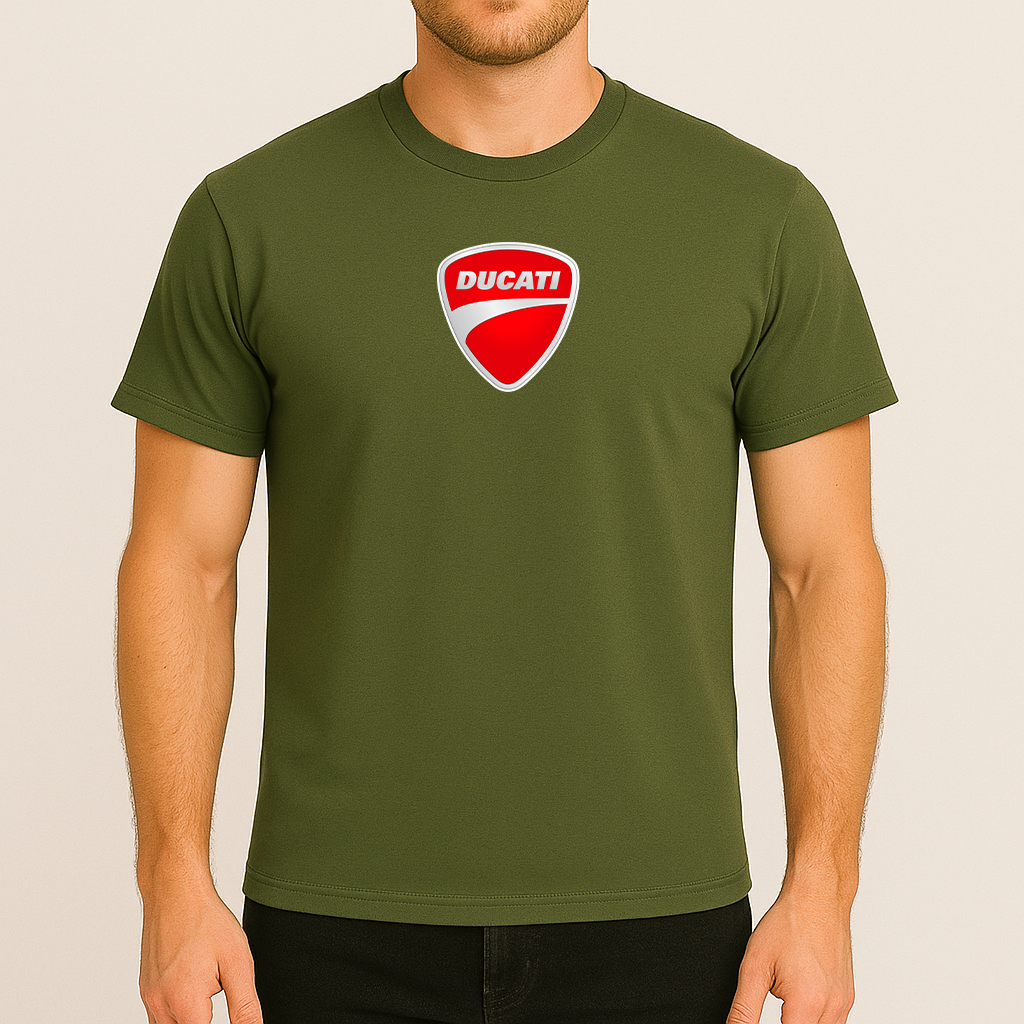 Men’s Ducati Motorcycle Cotton T-Shirt