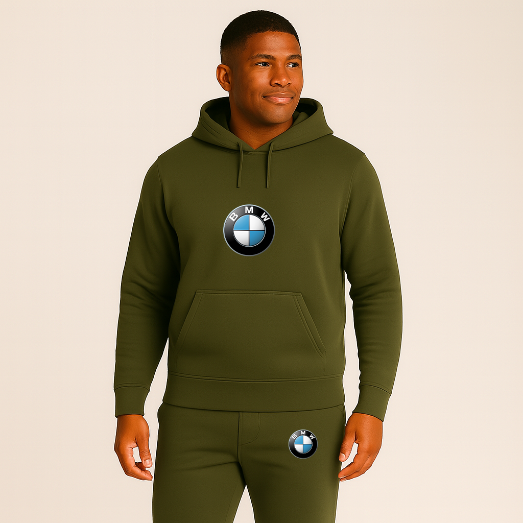 Men’s BMW Car Hoodie Joggers Set
