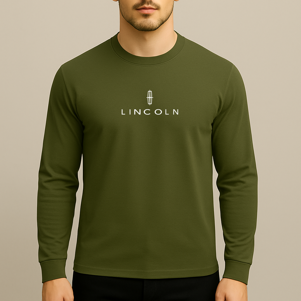 Men’s Lincoln Car Long Sleeve T-Shirt