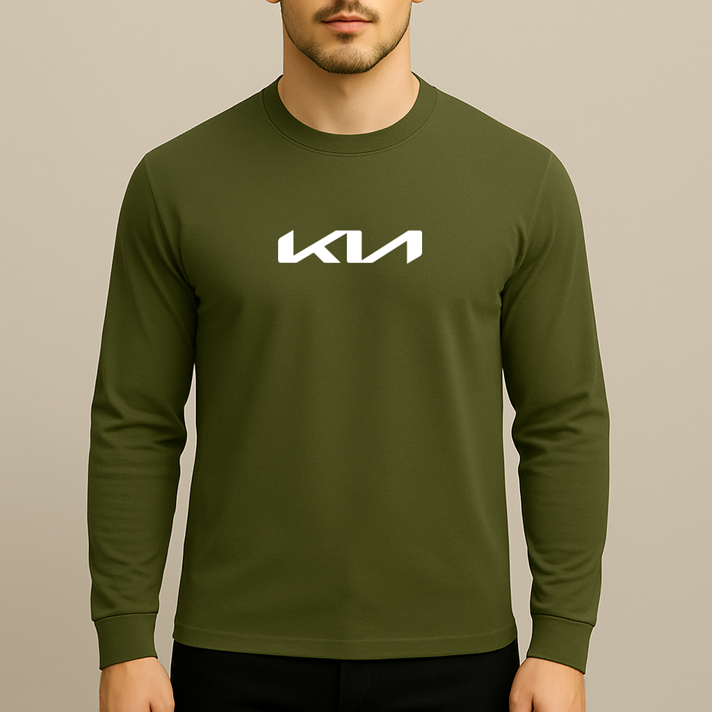 Men’s Kia Car Long Sleeve T-Shirt