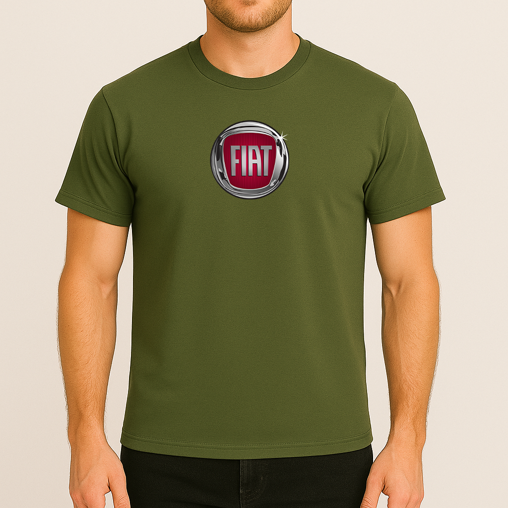 Men’s Fiat Car Cotton T-Shirt