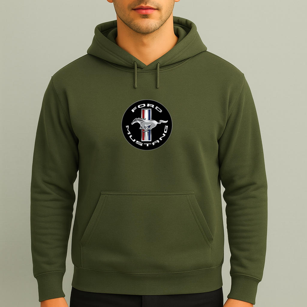 Men’s Ford Mustang Motorsport Supercars Pullover Hoodie