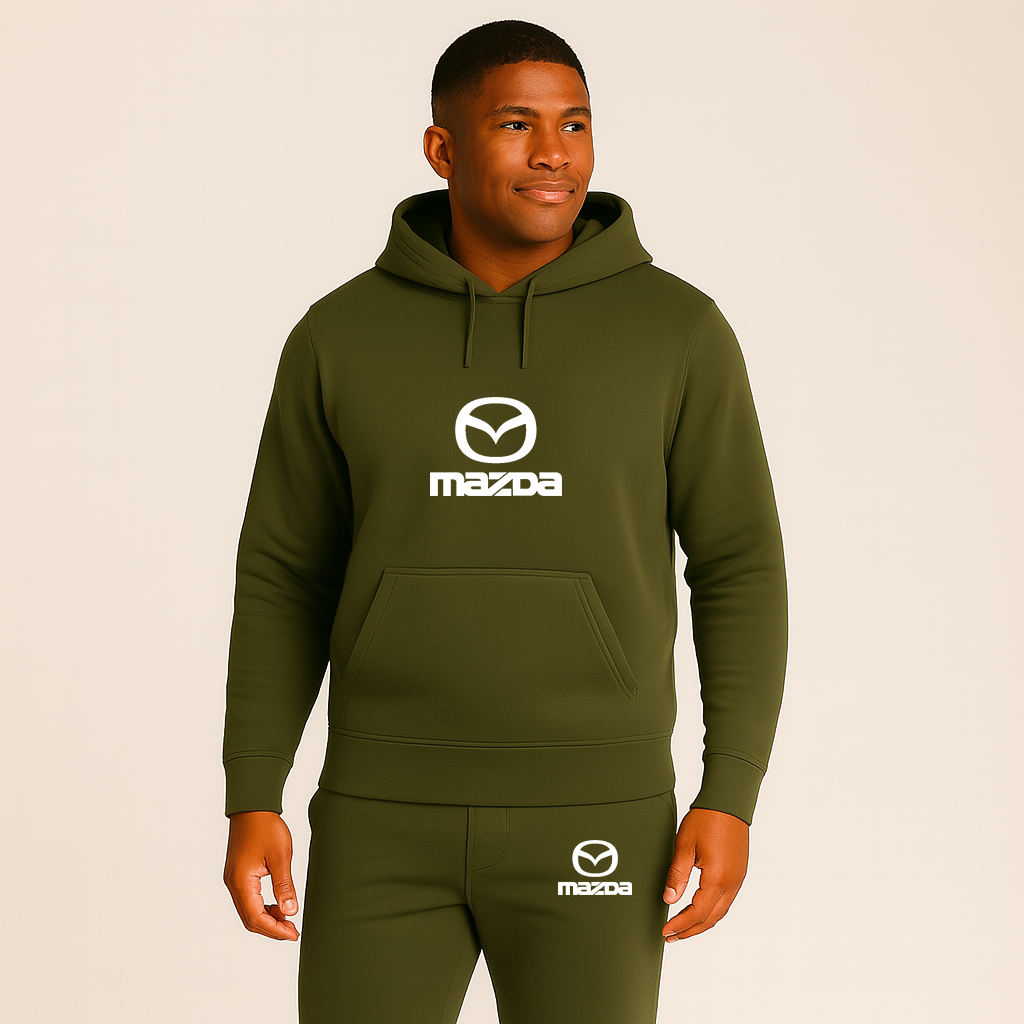 Men’s Mazda Car Hoodie Joggers Set