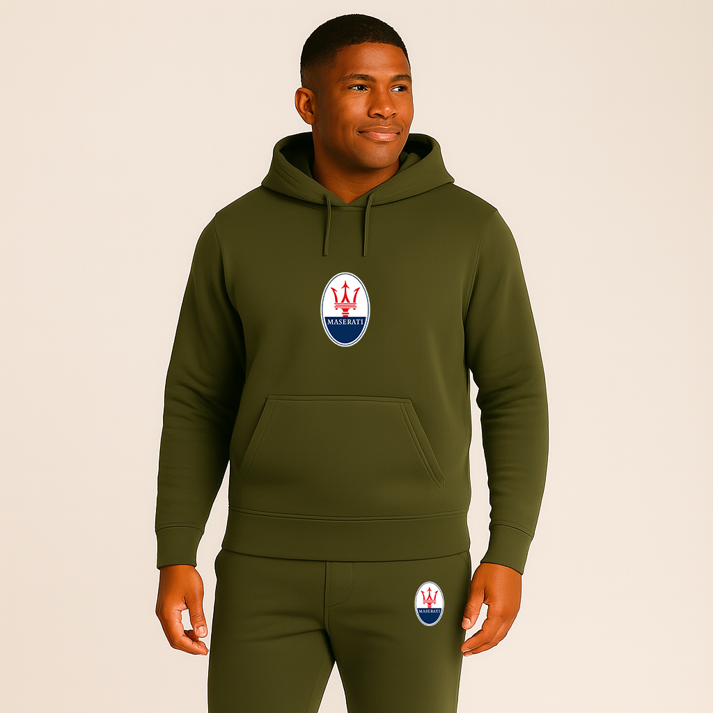 Men’s Maserati Car Hoodie Joggers Set