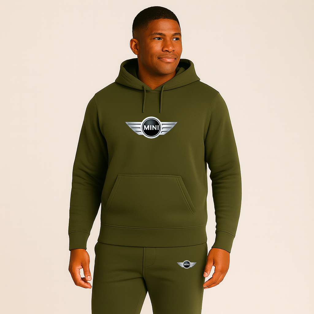 Men’s Mini Cooper Car Hoodie Joggers Set