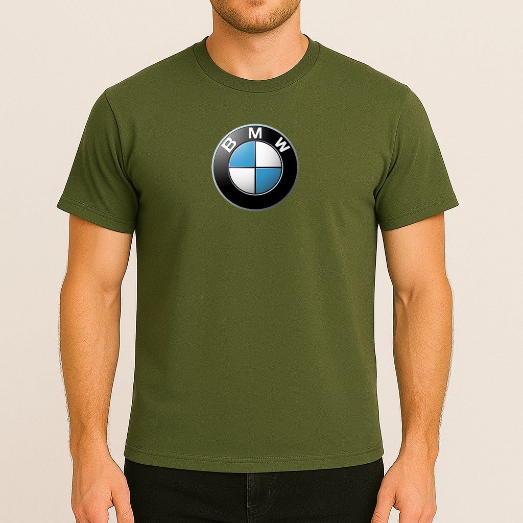 Men's BMW Motorsports Car Cotton T-Shirt