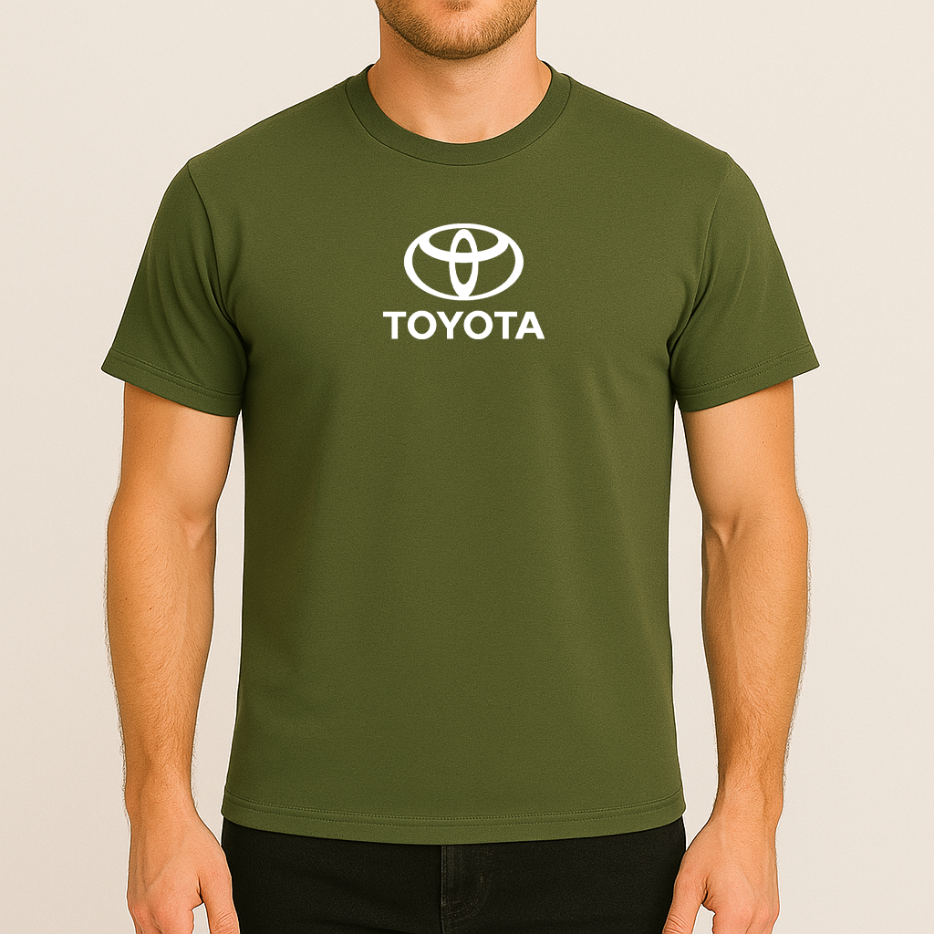 Men’s Toyota Motorsport Car Cotton T-Shirt